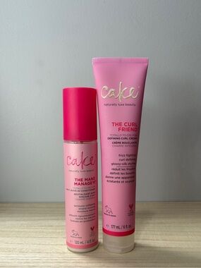 Cake Defining Curl Cream and 3-in-1 Leave in Conditioner